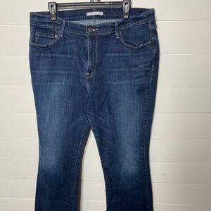 Levi Strauss & co 515 Boocut‎ Jeans Size 18 Dark Denim